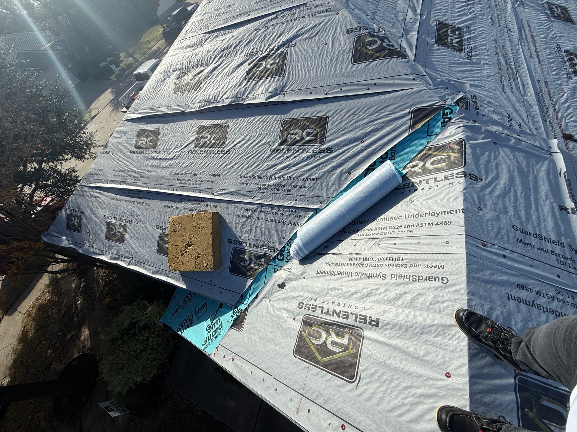 Comprehensive Roof Protection with RC RELENTLESS and Storm Guard Leak Barrier image