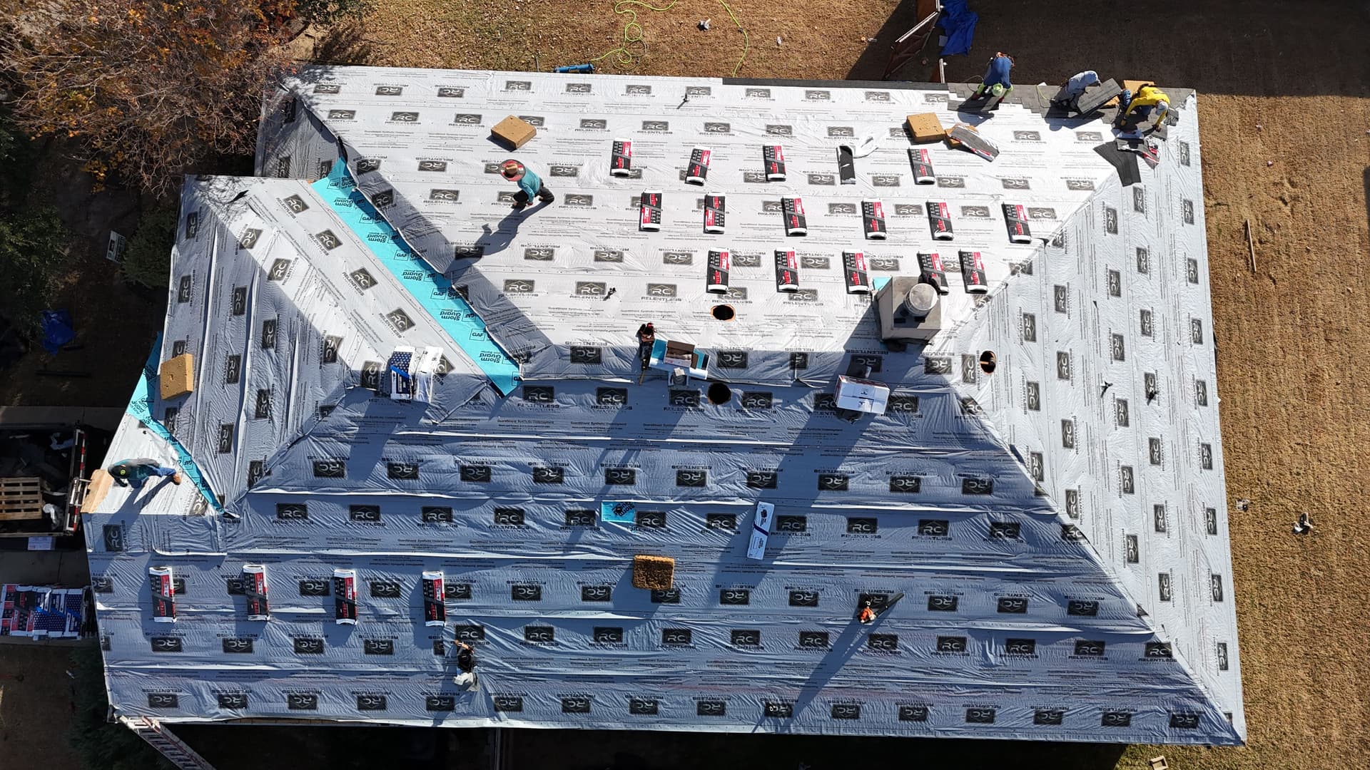 Gallery photos for Comprehensive Roof Protection with RC RELENTLESS and Storm Guard Leak Barrier: Image #5