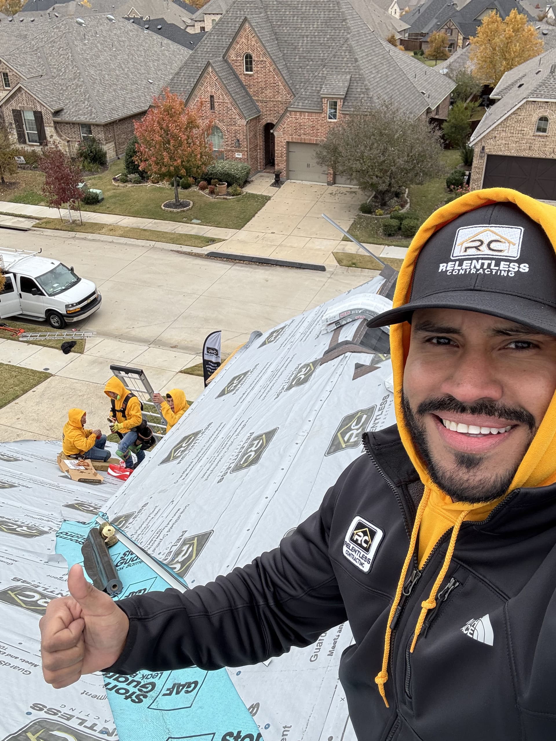 Gallery photos for Relentless Contracting Tackles Hail Damage in DFW: Image #1