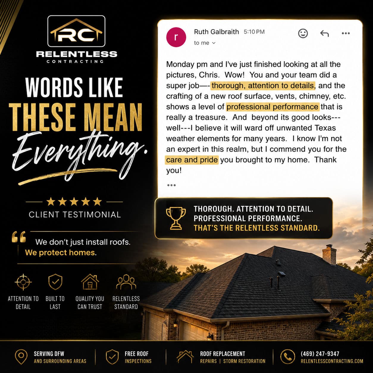 A DFW Homeowner Said It Better Than We Ever Could image